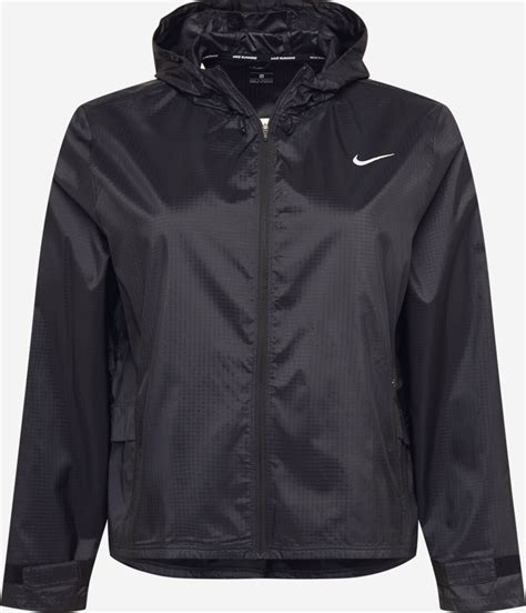 nike sportjacke schwarz weiß|Schwarz Jacken .